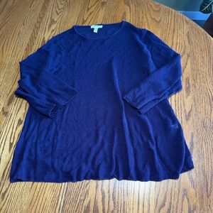 Eileen Fisher Linen Tunic Size Medium